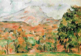 Art - Peinture - Paul Cézanne - La Montagne Sainte Victoire - CPM - Voir Scans Recto-Verso - Malerei & Gemälde