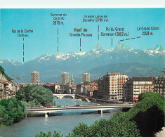38 - Grenoble - L'Isère Et La Chaine De Belledonne - Carte Neuve - CPM - Voir Scans Recto-Verso - Grenoble
