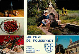 29 - Finistère - Le Pays De Fouesnant - Multivues - Folklore - Cerises - Flamme Postale - Voir Scans Recto Verso  - Sonstige & Ohne Zuordnung