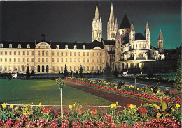 14 - Caen - L'Hôtel De Ville Et L'abbaye Aux Hommes - Fleurs - Carte Neuve - CPM - Voir Scans Recto-Verso - Caen