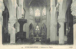 94 - Vitry Sur Seine - Intérieur De L'Eglise - CPA - Voir Scans Recto-Verso - Vitry Sur Seine