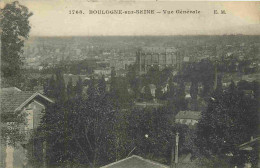92 - Boulogne Billancourt - Vue Générale - CPA - Voir Scans Recto-Verso - Boulogne Billancourt