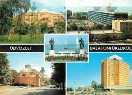 Hongrie - Lac Balaton - Multivues - Balatonfuredrol - Immeubles - Architecture - CPM - Voir Timbre - Voir Scans Recto-Ve - Hungary