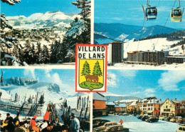 38 - Villard De Lans - Multivues - Blasons - Hiver - Neige - Automobiles - CPM - Carte Neuve - Voir Scans Recto-Verso - Villard-de-Lans