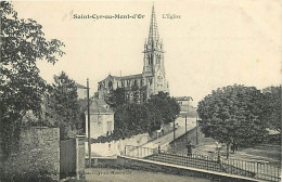 69 - Saint Cyr Au Mont D'Or - L'Eglise - CPA - Voir Scans Recto-Verso - Andere & Zonder Classificatie