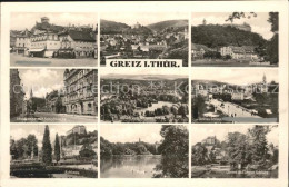 71930113 Greiz Thueringen Schlossblick Unteres Schloss Park Schlosskirche  Greiz - Greiz