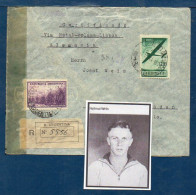 Letter From GRAF SPEE Marine (Helmut WEIS), Argentina-Karlsruhe (Germany), 1944  SEE DESCRIPTION  (025) - Storia Postale