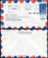 Israel Tel-Aviv Cover Mailed To Germany 1959 - Lettres & Documents