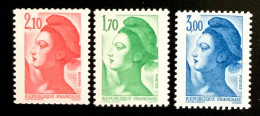 1984 FRANCE N 2318 A 2320 - MARIANNE TYPE LIBERTÉ - NEUF** - Unused Stamps