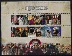 Poland - 2001 Film "Quo Vadis" By Jerzy Kawalerowicz - Cinema - Movies - Mini-sheet - MNH - Unused Stamps