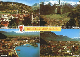 71930006 Vorarlberg Seilbahn Bludenz Dornbirn Bregenz Feldkirch Vorarlberg - Sonstige & Ohne Zuordnung