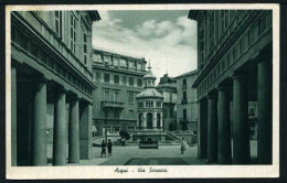 Acqui (AL) - Via Saracco - Viaggiata 1942 - Rif. 13976 - Autres & Non Classés