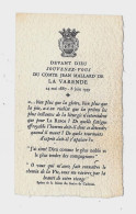 Devant DIEU Souvenez Vous Du COMTE JEAN MALLARD DE LA VARENDE 24 Mai 1887 - 8 Juin 1959 - Overlijden