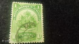 HAİTİ--1910-20      1  CENT      DAMGALI - Haiti