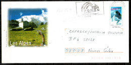PAP154 / Mont Blanc / Ferme Dans Un Pré / FG Illustrée Dept 74 (Haute Savoie) THONONS LES BAINS CDIS 2005 - Prêts-à-poster:  Autres (1995-...)