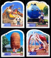 Canada (Scott No.2485a-d - Attractions Touristique /Roadside Attractions) (o) Série / Set - Usati