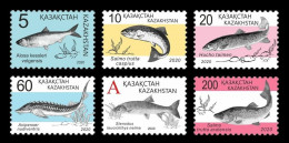 Kazakhstan - 2020 - Fishes - Yv 882/87 - Vissen