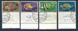 Israel - 1962 - Fishes - Yv 225/54 (Used, Hinged) - Vissen