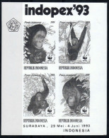 Indonesia (Indonesie) - 1993 - Indopex, Gorillas - Yv ??? - Gorilla's