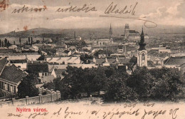 Nyitra Varos, Nitra, 1900s, Slovinsko, Slovakia, Travelled, Interesting Stamp - Slovaquie