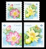Canada (Scott No.3088-91 - Nymphea) (o) - Used Stamps