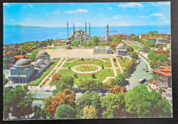 Turkey,   Istanbul Constantinopel Sultan Ahmet Mosque Blue Mosque - Turquie