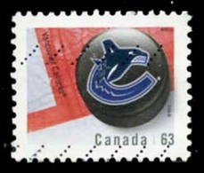Canada (Scott No.2661a - Ligue Nationale De Hockey / 7 / National Hockey League) (o) Du Feuillet / From SS - Used Stamps