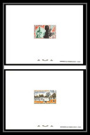 0348 Epreuve De Luxe Deluxe Proof Sénégal N°245/246 Lutte Contre La Lépre (leprosy) - Sénégal (1960-...)
