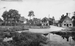 Ouville L'Abbaye - La Grande Rue Et L'Eglise   -  CPSM °J - Autres & Non Classés