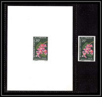 0139 Epreuve De Luxe Deluxe Proof Cameroun N°424 Fleurs (fleur Flower Flowers) Antigonom Non Dentelé Imperf ** MNH - Cameroon (1960-...)