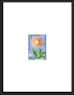 0110b Epreuve De Luxe Deluxe Proof Cameroun N°496 Fleurs (fleur Flower Flowers) - Kamerun (1960-...)