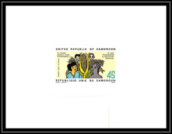 0103 Epreuve De Luxe Deluxe Proof Cameroun N°214 Programme Alimentaire - Kamerun (1960-...)