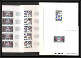 0048 Epreuve De Luxe Deluxe Proof Cameroun N°429/430 Onu (uno) United Nations + Non Dentelé Imperf ** MNH Ttb - VN