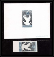 0027 Epreuve De Luxe Deluxe Proof Cameroun N°159 Onu (uno Colombe Dove) + Non Dentelé Imperf ** MNH - Piccioni & Colombe