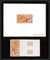 0023 Epreuve De Luxe Deluxe Proof Cameroun N°158 Onu (uno Colombe Dove) + Non Dentelé Imperf ** MNH - Cameroon (1960-...)