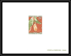 0021d Epreuve De Luxe Deluxe Proof Cameroun N°555 Mangue (mango) (fruit Frut) - Frutta