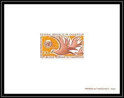 0023c Epreuve De Luxe Deluxe Proof Cameroun N°158 Onu (uno Colombe Dove) - Cameroun (1960-...)