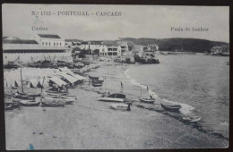 POSTCARD - CASCAIS - Casino E Praia De Banhos - Nº 1712 - CIRCULADO - Lisboa