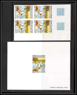 0006b Epreuve De Luxe Deluxe Proof Cameroun N°536 Cotton (coton) + Non Dentelé Imperf ** MNH Bloc 4 - Cameroun (1960-...)