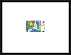 1070 épreuve De Luxe / Deluxe Proof Togo PA N° 202 Croix Rouge (red Cross) Colombe Dove - Togo (1960-...)