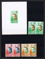 1002 épreuve De Luxe / Deluxe Proof Togo PA N° 106 Luther King + Non Dentelé Imperf ** MNH - Martin Luther King