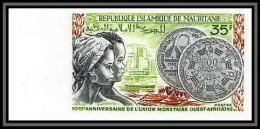 0962b Mauritanie (Mauritania) N° 304 Union Monetaire Non Dentelé Imperf ** MNH - Monnaies