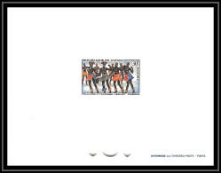 0806 épreuve De Luxe / Deluxe Proof Congo N° 164 Ballet Diaboua Danse Dance - Mint/hinged