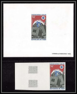 0691 Epreuve De Luxe Deluxe Proof Tchad Poste Aerienne PA N°69 Exposition Universelle Osaka + Non Dentelé Imperf ** MNH - Tsjaad (1960-...)