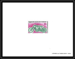 0610a Epreuve De Luxe Deluxe Proof Congo N°235 Moto Brough Superior Old Bill - Motorfietsen