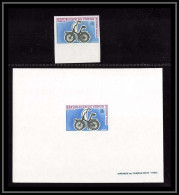 0610 Epreuve De Luxe Deluxe Proof Congo Cycle Velo (Cycling) + Non Dentelé Imperf ** MNH - Radsport