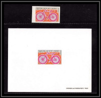 0610 Epreuve De Luxe Deluxe Proof Congo Cycle Velo (Cycling) + Non Dentelé Imperf ** MNH - Radsport