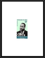 0597 Epreuve De Luxe Deluxe Proof Congo Poste Aerienne PA N°69 Martin Luther King - Martin Luther King