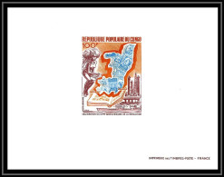 0570b Epreuve De Luxe Deluxe Proof Congo Poste Aerienne PA N°169 Révolution Exposition Philatelique Stamps On Stamps - Filatelistische Tentoonstellingen