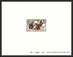 0512 Epreuve De Luxe Deluxe Proof Mauritanie (Mauritania) N°168 Babouins (Papio) Mammifère Singe Primate Monkeys - Monkeys